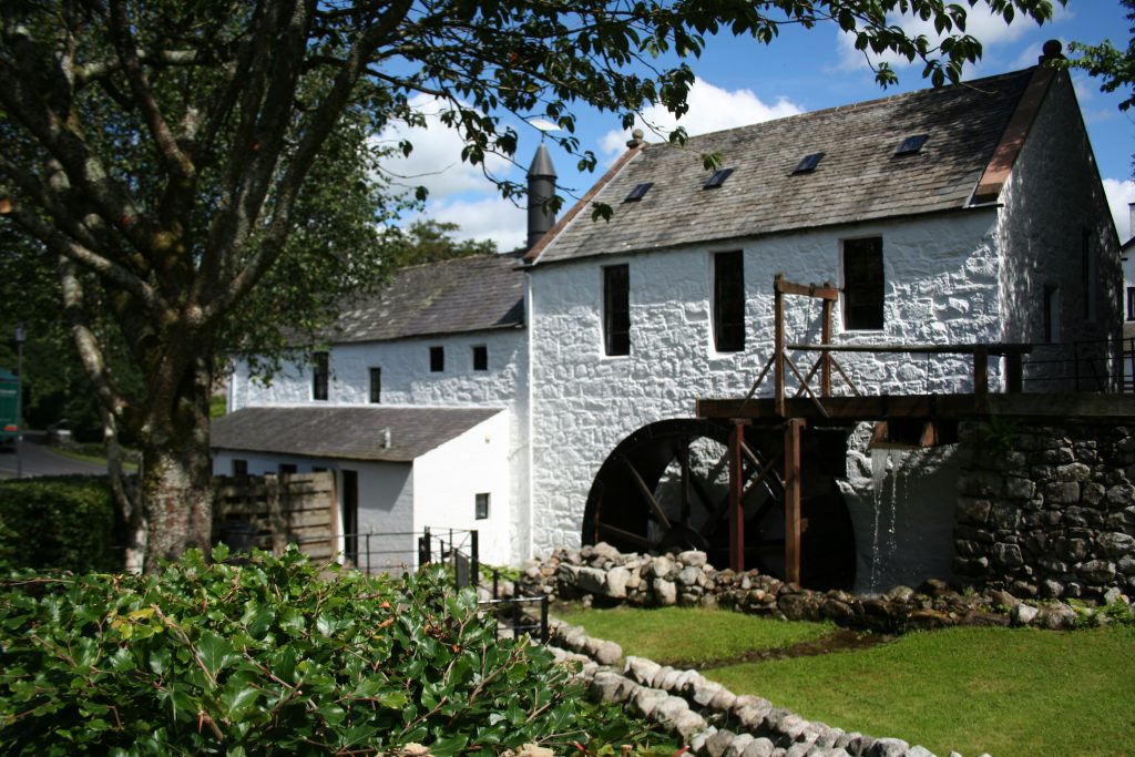 Water wheel and cornmill New Abbey, Dumfries and Galloway