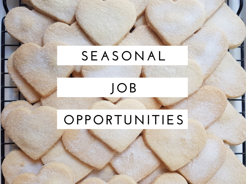 seasonal job opportunities job vacancies 2022